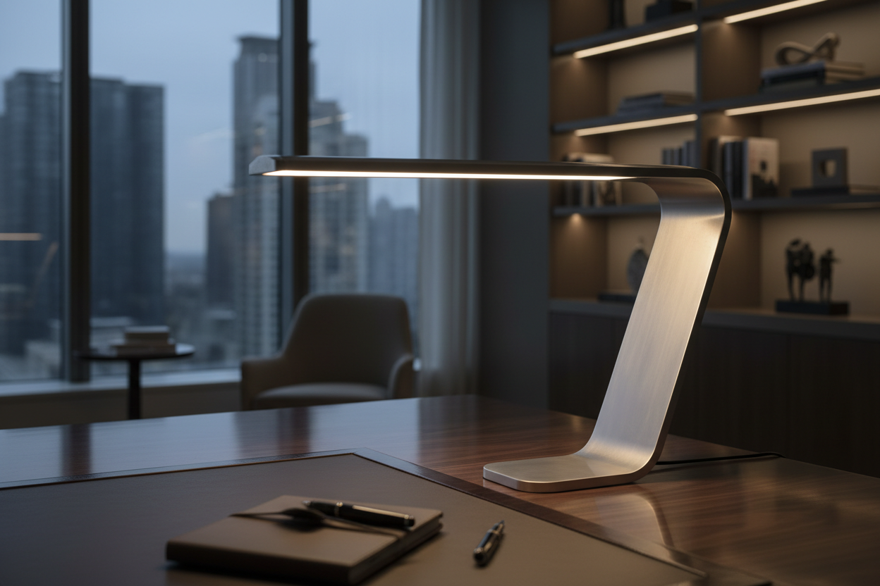 Zenith Biometric Circadian Desk Lamp - Full-Spectrum Human-Centric Lighting
