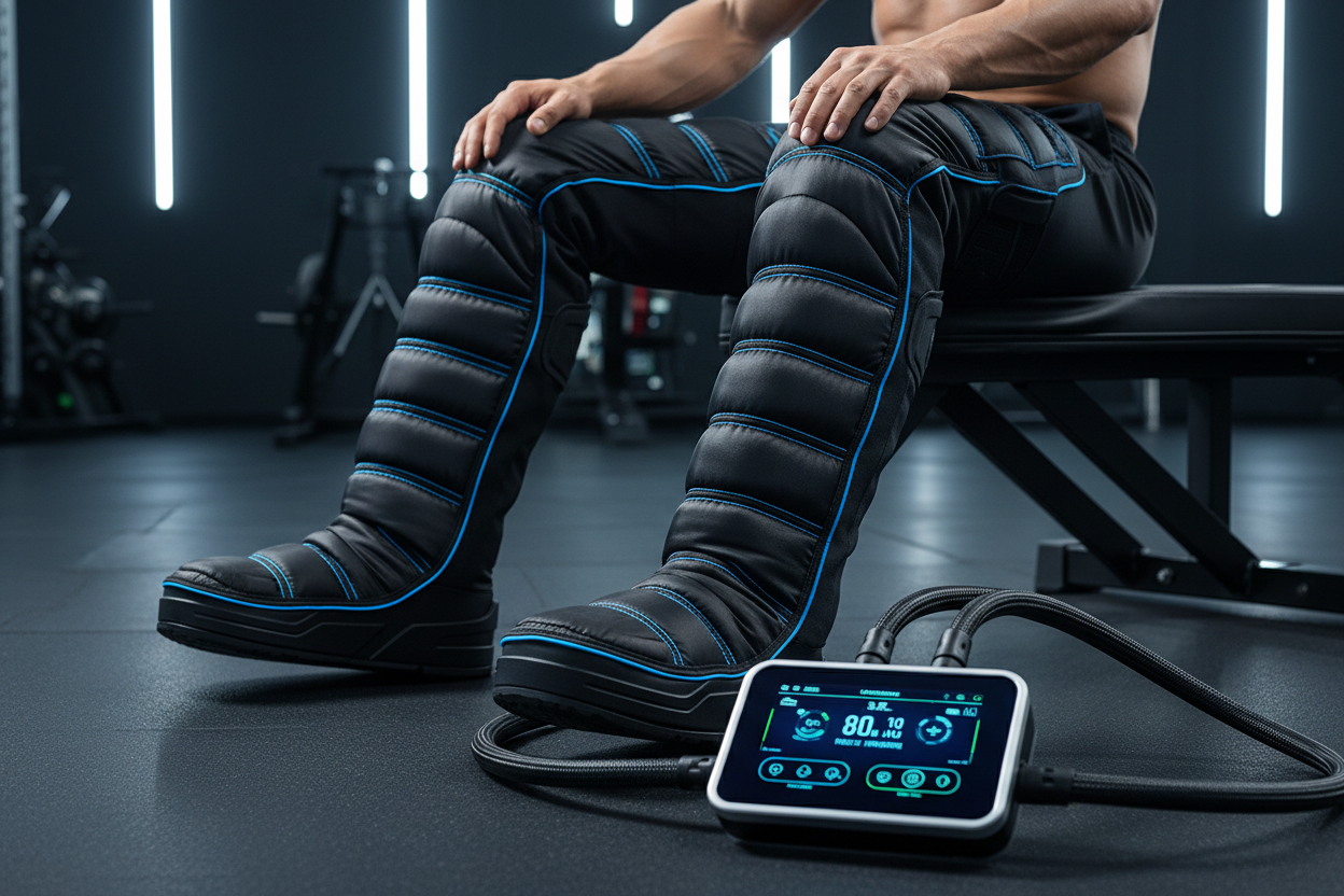 PulseWave Compression Boots - Dynamic Lymphatic Drainage System