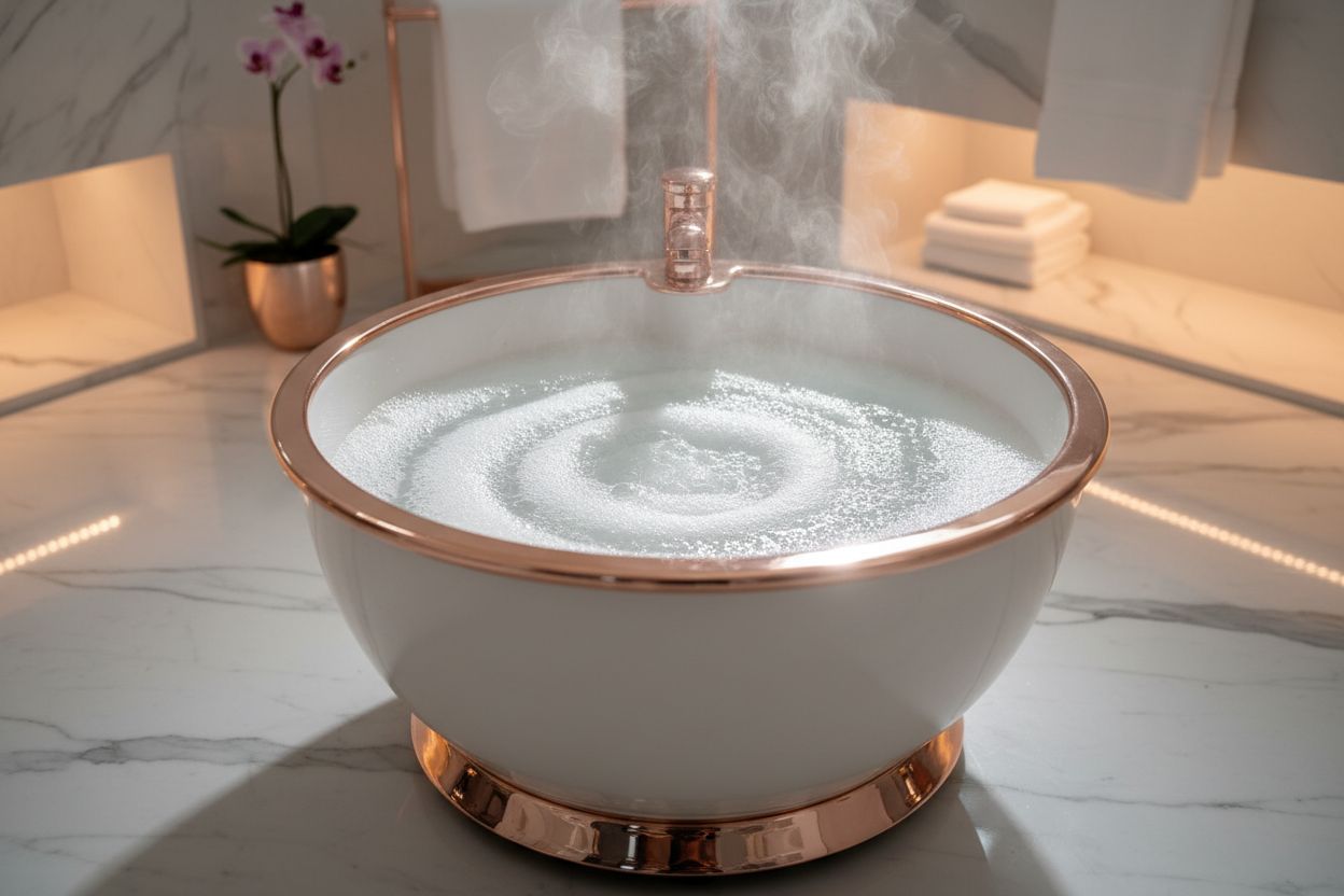 HydroRelief Pro Foot Spa - Oxygen Bubble & Motorized Shiatsu Station