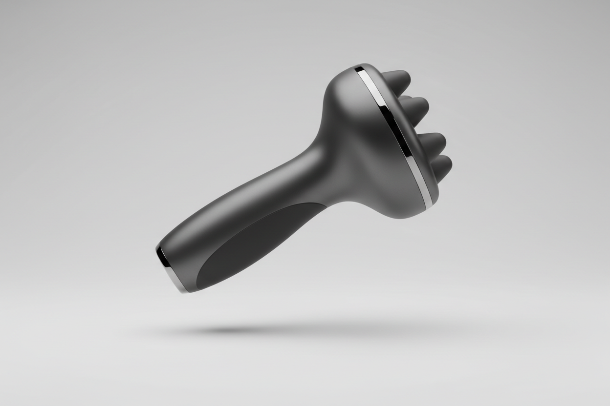 Pocket Relief Percussive Handheld Massager - Portable Trigger Point Therapy